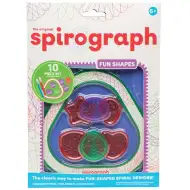 Spirograph: Forme amuzante Spirograf - Set creativ de 10 forme distractive