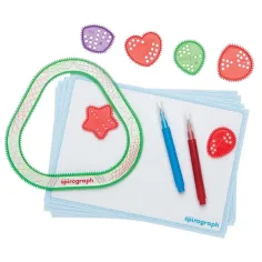 Spirograph: Forme amuzante Spirograf - Set creativ de 10 forme distractive imaginea 2