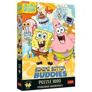 SpongeBob Pantaloni Pătrați Cei mai buni prieteni din Bikini Bottom puzzle Premium plus quality cu 1000 de piese - Trefl