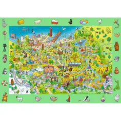 Spy Guy puzzle 100 de piese Polonia - Trefl imaginea 2