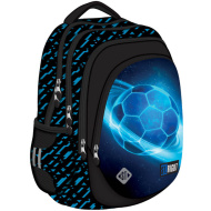 St.Right Cosmic Soccer ghiozdan ergonomic pentru școală, rucsac BP06 43x32x20cm