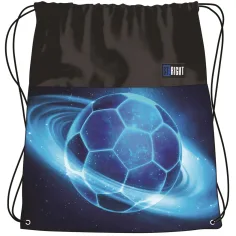 St.Right Cosmic Soccer rucsac cu șnur, sac de sport 34 x 43 cm