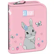 St.Right Cute Rabbit penar pliabil cu model de iepuraș PC03 20,5x14x3,5cm