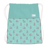 St.Right Grey Rabbits sac de sport, sac pentru sală 43x34cm