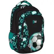 St.Right Neon fotbal ghiozdan școlar, rucsac BP26 39x27x17cm