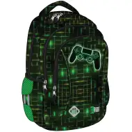 St.Right Neon gamer cu model controller, rucsac școlar BP26 39x27x17cm