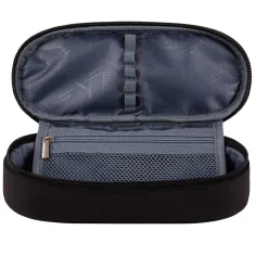St.Right: Penar oval cu pisici negre, culoare neagră, 23 cm imaginea 2