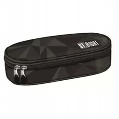 St.Right Penar oval negru PC01 23x9,5x6cm imaginea 2