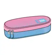 St.Right Pink Blue Gradient penar oval PC01 23x9,5x6cm