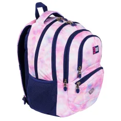 St.Right Pink sky ghiozdan cu trei compartimente, rucsac 42x30x19cm imaginea 5