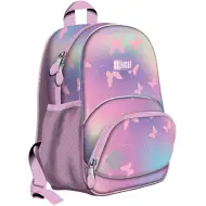 St.Right Rucsac școlar roz cu fluturi, BP70 32x22x11,5cm