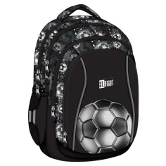 St.Right Silver Goal ghiozdan școlar, rucsac BP04 43x32x20cm