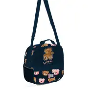 St.Right Teddy Bear geantă pentru gustare LB01 22x11x21cm