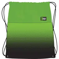 St.Right sac de sport, cu gradient verde, 34x43 cm