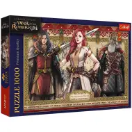 Stăpânul Inelelor: Tabăra Rohirrim puzzle 1000 de piese – Trefl