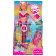 Steffi Love: Păpușă sirenă cu coadă moale - Simba Toys