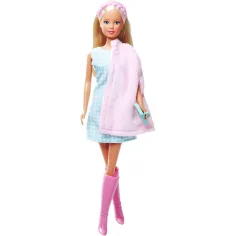 Steffi Love: păpușă de modă Steffi cu pelerină - Simba Toys imaginea 3
