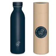 Sticlă metalică cu perete dublu Ars Una Midnight Blue, 600 ml