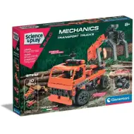 Știință &amp; Play: Set de jocuri de construcție 10 în 1 camion - Clementoni