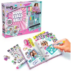 Style 4 Ever: Jurnal secret cu set de decorare și autocolante imaginea 2