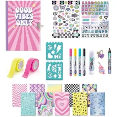 Style 4 Ever: Jurnal secret cu set de decorare și autocolante imaginea 3