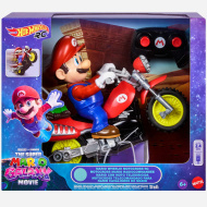 Super Mario Galaxy: motocicletă RC cu telecomandă din film - Mattel