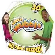 Super Wubble minge cu bule verzi de 75 cm
