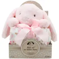 SweetDreams: Pătură și iepuraș de pluș roz