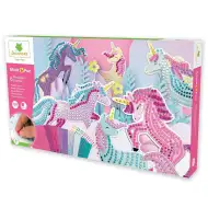Sycomore StickN Fun Set pentru crearea unei imagini mari de mozaic cu unicorni