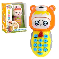 Telefon de jucărie pentru bebeluși disponibil în două variante, cu sunet și lumină imaginea 5