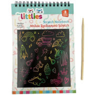 The Littlies: Caiet creativ pentru artă prin zgâriere
