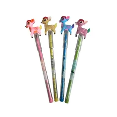 The Littlies: Creion cu mină retractabilă cu model de cerb, diverse modele, 1 buc. imaginea 2