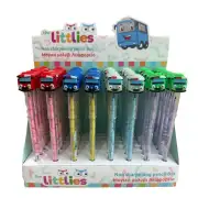 The Littlies: Creion mecanic cu autobuz, diverse modele, 1 buc.