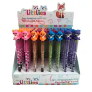 The Littlies: Creion mecanic cu vulpe, diverse modele, 1 buc.