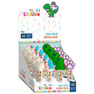 The Littlies: Lipici în stick cu animale, 9 g, în diverse variante, 1 buc.
