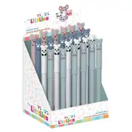 The Littlies: Pix cu animale drăguțe, radieră integrată, diferite modele, 1 bucată