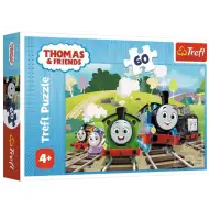 Thomas locomotiva cu aburi puzzle 60 piese - Trefl