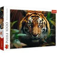 Tigru în sălbăticie puzzle de 1000 piese HQ - Trefl