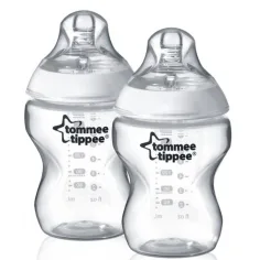 Tommee Tippee: Closer To Nature ANTI-COLIC biberon 260 ml set de 2 bucăți (0 luni+) imaginea 2