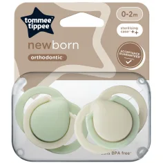 Tommee Tippee: Newborn suzetă pentru nou-născuți, set de 2 bucăți, în mai multe variante (0-2 luni)