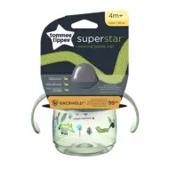 Tommee Tippee: Pahar de băut Superstar, culoare verde, 190 ml (4 luni+)