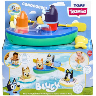 Tomy Toomies: Bluey – plimbare în familie cu o barcă, jucărie pentru baie