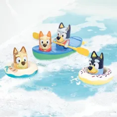 Tomy Toomies: Bluey – plimbare în familie cu o barcă, jucărie pentru baie imaginea 3