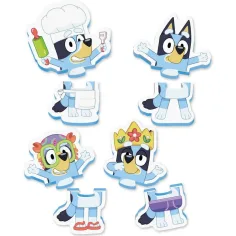 Tomy Toomies: Bluey puzzle de baie cu 4 figurine imaginea 2