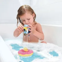 Tomy Toomies: jucărie de baie Bluey cu colac gonflabil imaginea 2