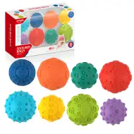 Touchball: Set de 8 mingi pentru dezvoltarea simțului tactil