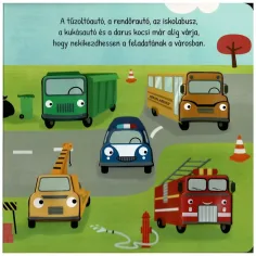 Prietenii zgomotoși - Carte de povești cu vehicule imaginea 2