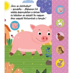 Tovarăși zgomotoși - Purcelușul și prietenii săi carte pentru bebeluși imaginea 2