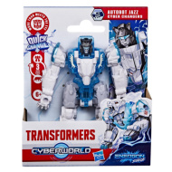 Transformers Cyberworld Cyber Changers: Autobot Jazz figură de robot transformabilă - Hasbro