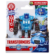 Transformers Cyberworld Cyber Changers: Optimus Primal figură de robot transformabilă - Hasbro